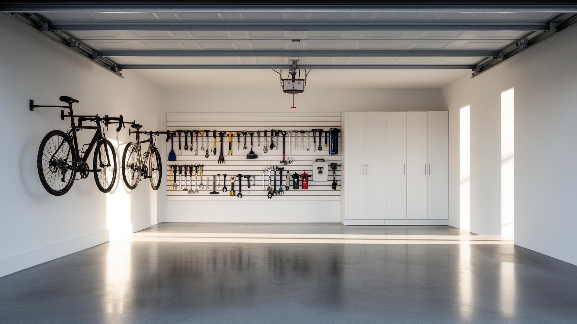 Spotless organized garage in Edmonton after a Garage Reset Co. cleanout